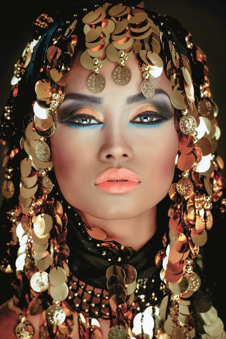 Schilderij-Arabic Woman-PosterGuru