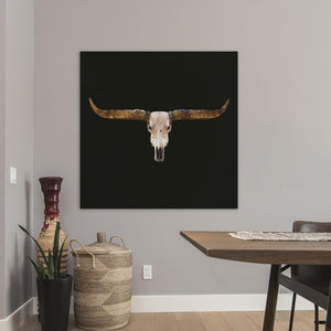 Schilderij-Buffels Skull-PosterGuru