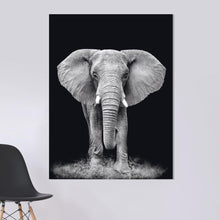 Load image into Gallery viewer, Schilderij-Dark Elephant No2-PosterGuru
