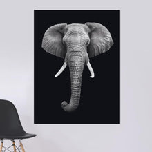 Load image into Gallery viewer, Schilderij-Dark Elephant No3-PosterGuru
