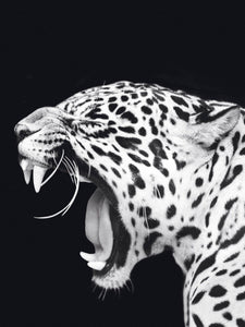 Schilderij-Dark Leopard No1 left-PosterGuru
