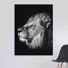 Afbeelding in Gallery-weergave laden, Schilderij-Dark Lion No4-PosterGuru
