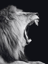 Load image into Gallery viewer, Schilderij-Dark Lion No5-PosterGuru

