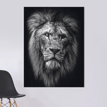Load image into Gallery viewer, Schilderij-Dark Lion No7-PosterGuru

