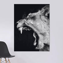Load image into Gallery viewer, Schilderij-Dark Lioness No4-PosterGuru
