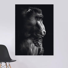 Load image into Gallery viewer, Schilderij-Dark Monkey No1-PosterGuru
