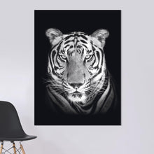 Load image into Gallery viewer, Schilderij-Dark Tiger No 2-PosterGuru
