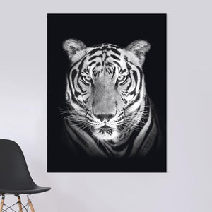 Schilderij-Dark Tiger No 2-PosterGuru