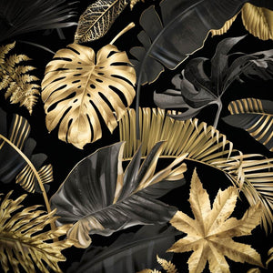Schilderij-Golden Flowers-PosterGuru