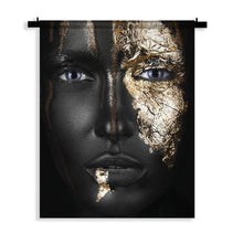 Afbeelding in Gallery-weergave laden, Wandkleed - Golden Woman
