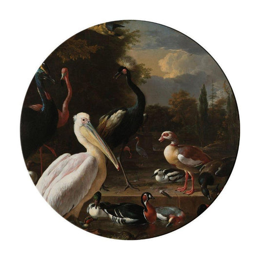 Schilderij-Het Drijvend Veertje-PosterGuru