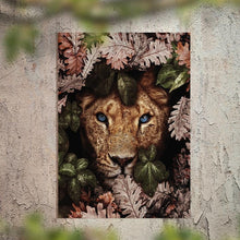 Afbeelding in Gallery-weergave laden, Schilderij-Lioness Jungle-PosterGuru
