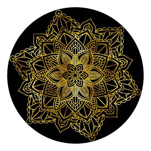 Schilderij-Mandala Goud-PosterGuru