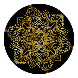 Schilderij-Mandala Goud-PosterGuru