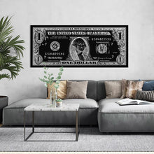 Load image into Gallery viewer, Schilderij-One Dollar Front-PosterGuru
