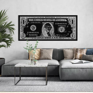 Schilderij-One Dollar Front-PosterGuru