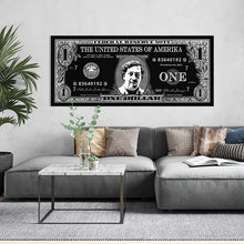Load image into Gallery viewer, Schilderij-One Dollar Pablo Escobar-PosterGuru
