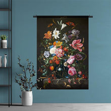 Load image into Gallery viewer, Wandkleed - Vaas met bloemen
