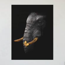 Afbeelding in Gallery-weergave laden, Schilderij Gouden Olifant
